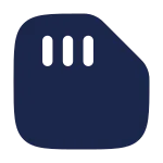 Sd Card SVG Icon